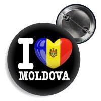 Button - I LOVE MOLDOVA -