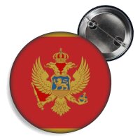 Button - MONTENEGRO - Fahne