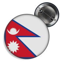 Button - NEPAL - Fahne