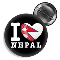 Button - I LOVE NEPAL -