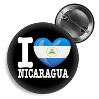 Button - I LOVE NICARAGUA -