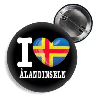 Button - I LOVE ÅLANDINSELN -