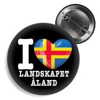 Button - I LOVE LANDSKAPET ÅLAND -
