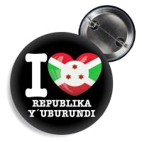 Button - I LOVE REPUBLIKA Y´UBURUNDI -