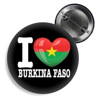 Button - I LOVE BURKINA FASO -