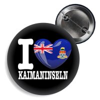 Button - I LOVE KAIMANINSELN -