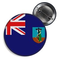 Button - MONTSERRAT - Fahne