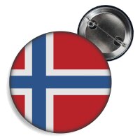 Button - NORWEGEN - Fahne