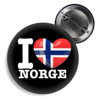 Button - I LOVE NORGE -