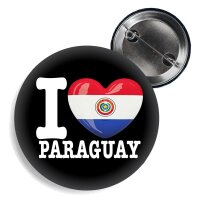 Button - I LOVE PARAGUAY -