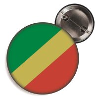 Button - REPUBLIK OF KONGO - Fahne