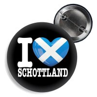 Button - I LOVE SCHOTTLAND -