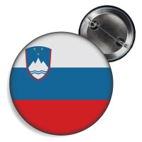 Button - SLOWENIEN - Fahne