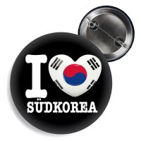 Button - I LOVE SÜD KOREA -