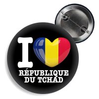 Button - I LOVE RÉPUBLIQUE DU TCHAD -