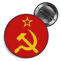 Button - UDSSR - Fahne