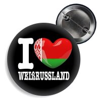 Button - I LOVE WEIßRUSSLAND