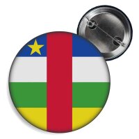 Button - ZENTRALAFRIKANISCHE REPUBLIK - Fahne