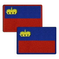 Aufnäher LIECHTENSTEIN Fahne
