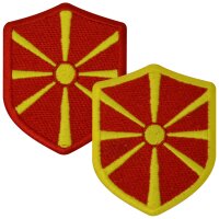 Aufnäher NORD-MAZEDONIEN Wappen