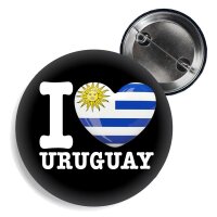 Button - I LOVE URUGUAY -