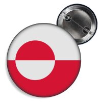 Button - GRÖNLAND - Fahne