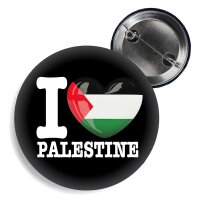 Button - I LOVE PALESTINE -