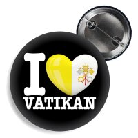 Button - I LOVE VATIKAN -