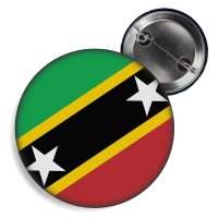 Button - SAINT KITTS / NEVIS - Fahne