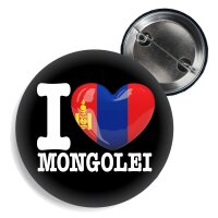 Button - I LOVE MONGOLEI -