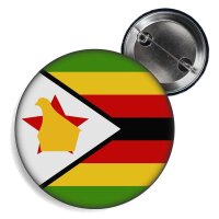 Button - SIMBABWE - Fahne