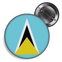 Button - SAINT LUCIA - Fahne