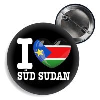 Button - I LOVE SÜD SUDAN -