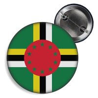 Button - DOMINICA - Fahne