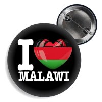 Button - I LOVE MALAWI -