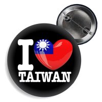 Button - I LOVE TAIWAN -