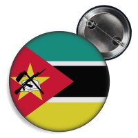 Button - MOSAMBIK - Fahne