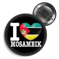 Button - I LOVE MOSAMBIK -