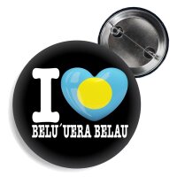 Button - I LOVE BELU´UERA BELAU -