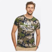 Herren T-Shirt - DSCHUNGELNUMMER - camo