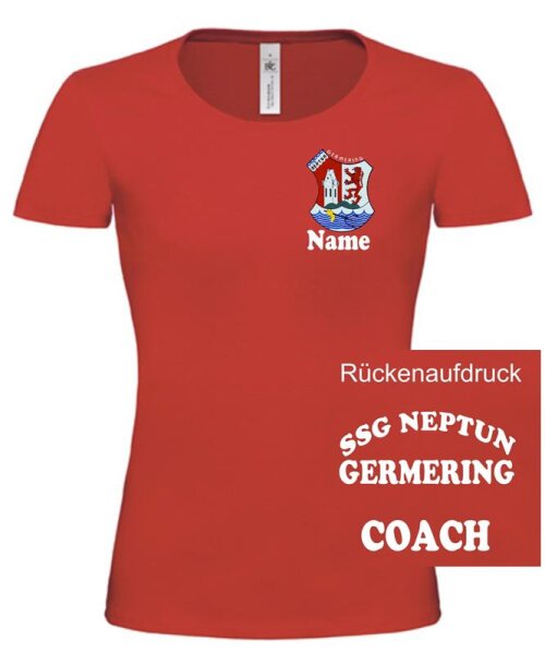 Damen Trainer-T-Shirt "SSG Neptun Germering"