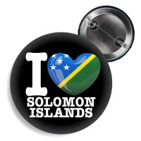 Button - I LOVE SOLOMON ISLANDS -