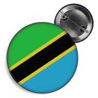 Button - TANSANIA - Fahne