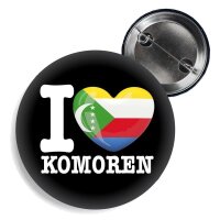Button - I LOVE KOMOREN -