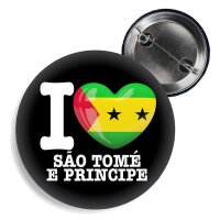Button - I LOVE SÃO TOMÉ E PRINCIPE -