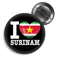 Button - I LOVE SURINAM -