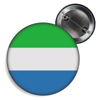 Button - SIERRA LEONE - Fahne