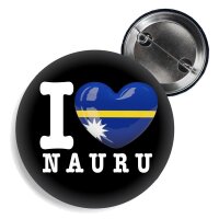 Button - I LOVE NAURU -
