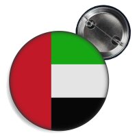 Button - VEREINIGTE ARABISCHE EMIRATE - Fahne