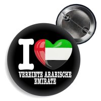 Button - I LOVE VEREINIGTE ARABISCHE EMIRATE -